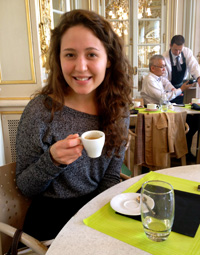 Laila Knio ’17 at the Musée d'Orsay in Paris – May 2014
