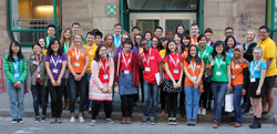 Student World Forum Delegates in Strasbourg, France - April 2015