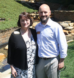 Dr. Lisa Bullard and Andy Fox, Park Faculty Scholars for the Class of 2018