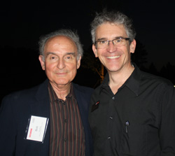 Dr. Jim Martin (right) with Dr. Bob Grossfeld during sPark 2016