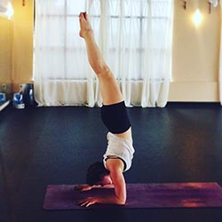 Liv Adams ‘16 completed 200 hours of training to become a certified yoga instructor.
