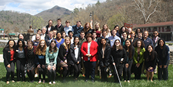 Park Class of 2020 with Terri Henry, Secretary of State, Eastern Band of Cherokee Indians