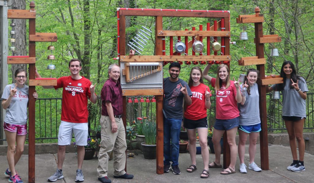 The Class of 2019 partnered with the Town of Clayton and the Clayton Community Recreational Foundation to build Harmony Playground