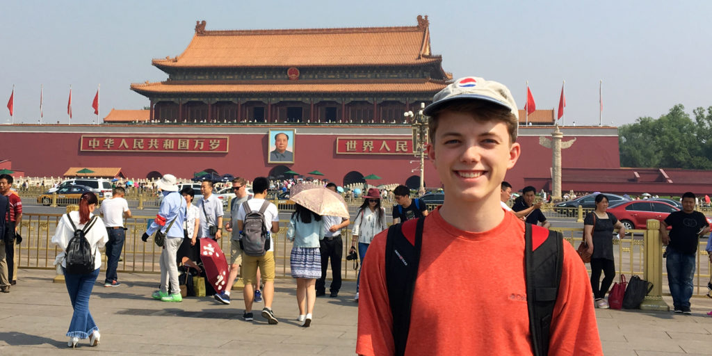 Evan Grant in China