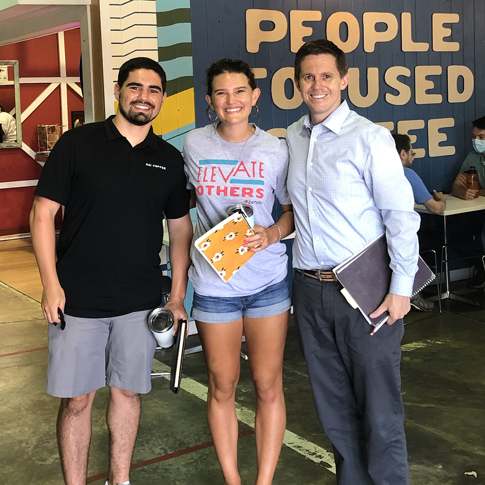 Michael Evans, Lindsay Wrege, Wortham Boyle