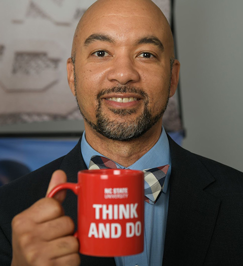Kanton Reynolds, a Park Faculty Scholar for the Class of 2023, teaches 