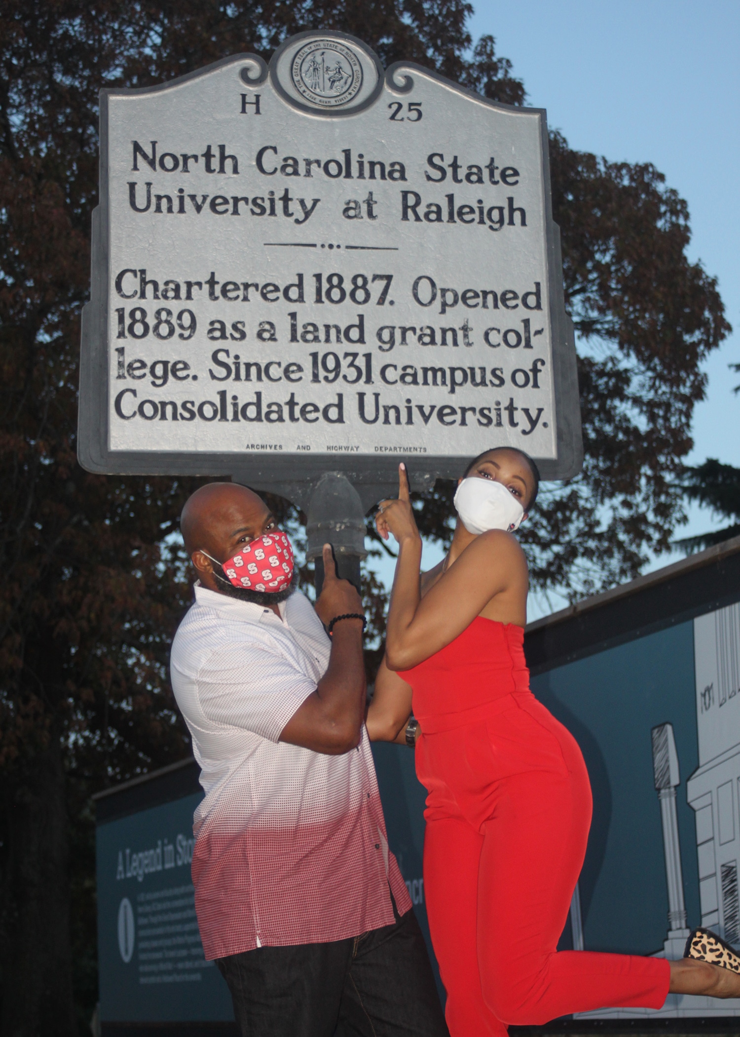 Abe Washington and Alexis Corbitt Washington '06