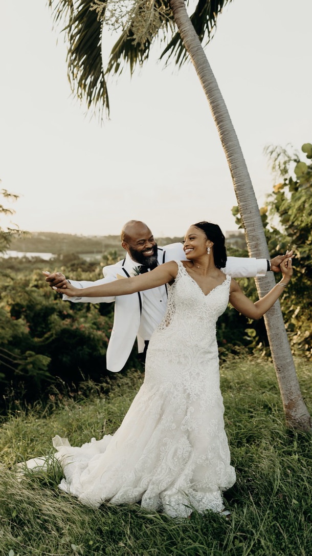 Abe Washington and Alexis Corbitt Washington '06
